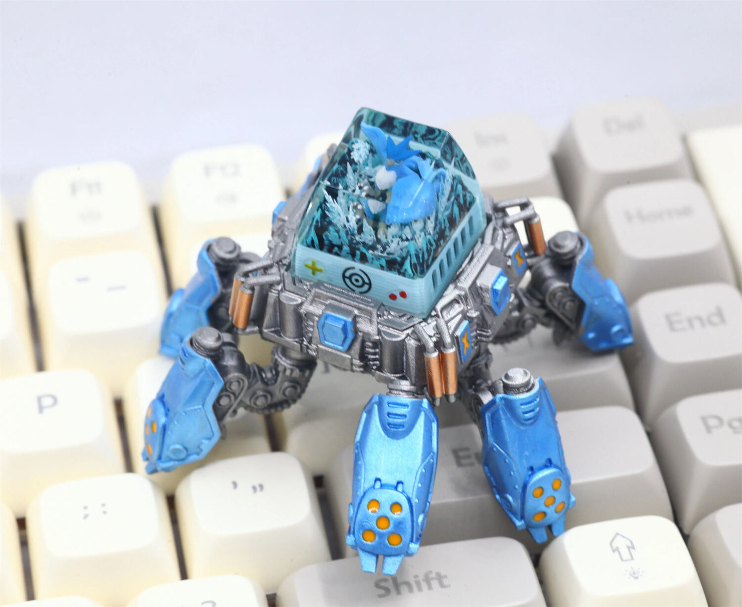 Personalized Display Rack for Artisan Keycaps Small Desk Storage Shelf